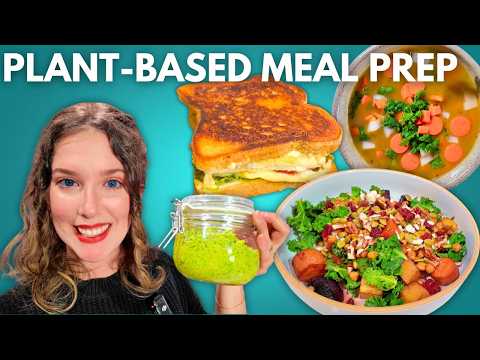 Cozy Soup, Salad, and Sandwich Meal Prep (plant-based + GF recipes)