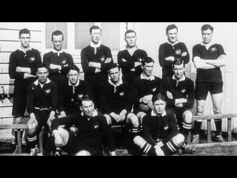 New Zealanders Win At Rugby (1916) | Britain on Film