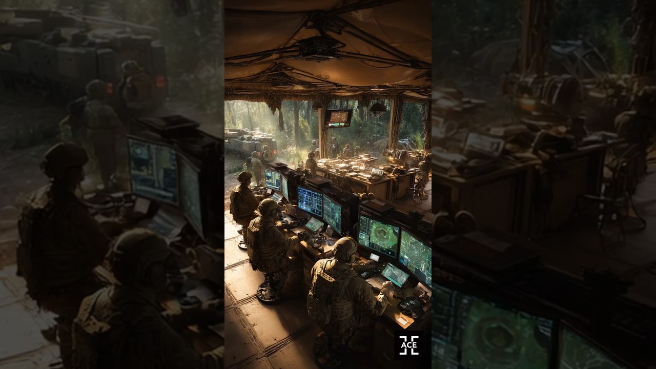 Battlefield & Command Center #military #soldiers #army