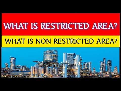 What is Restricted Area? What is Non Restricted area