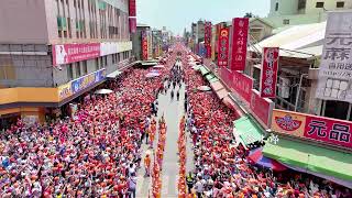 白沙屯媽祖今年36小時急行軍成功！史上隨香人數33萬人最多，白沙屯媽祖進香北港朝天宮