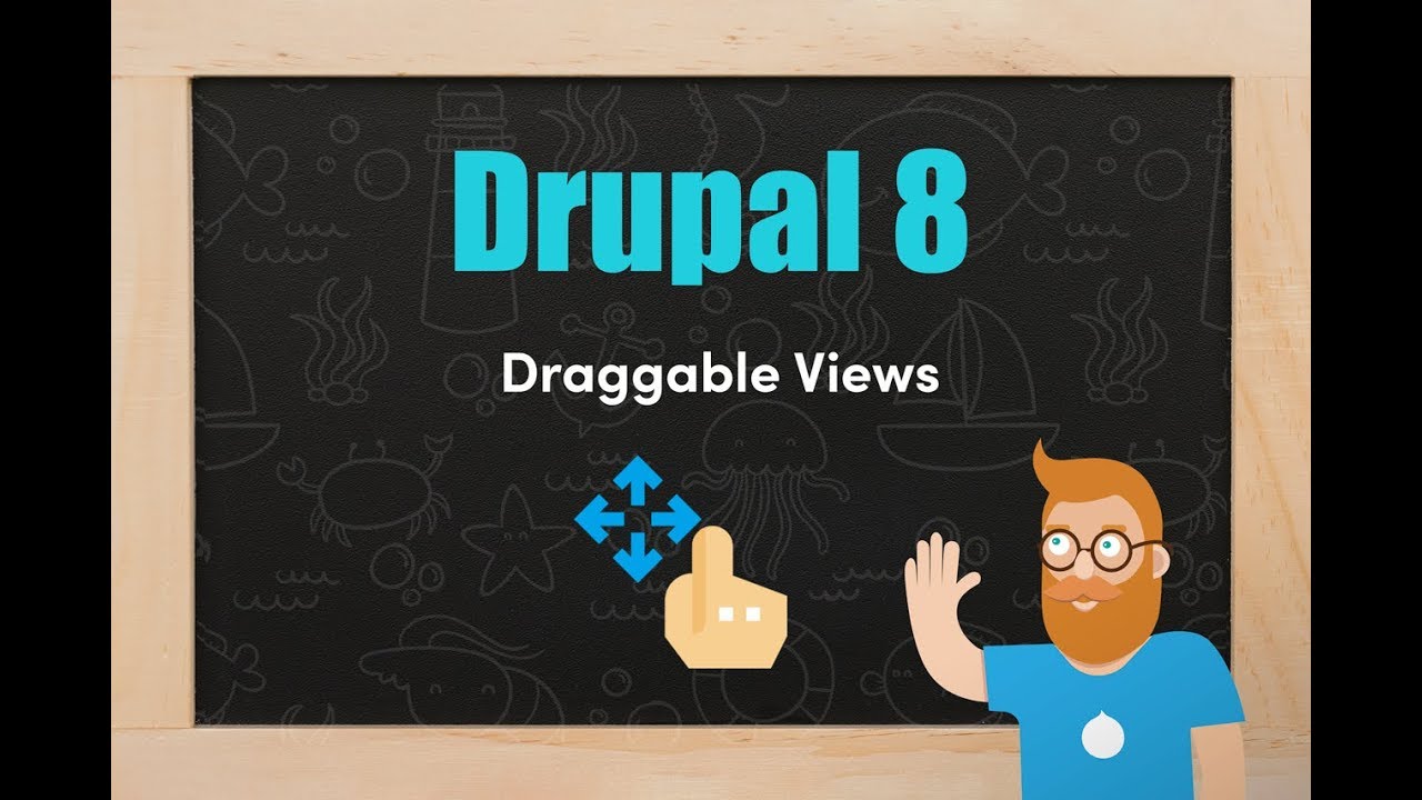 Draggable views in Drupal 8