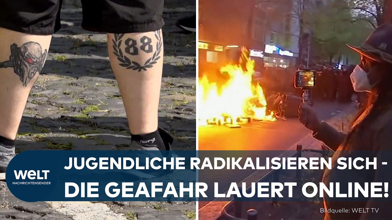 DEUTSCHLAND: Jugendliche radikalisieren sich im Netz – politisch motivierte Gewalt auf Rekordhoch