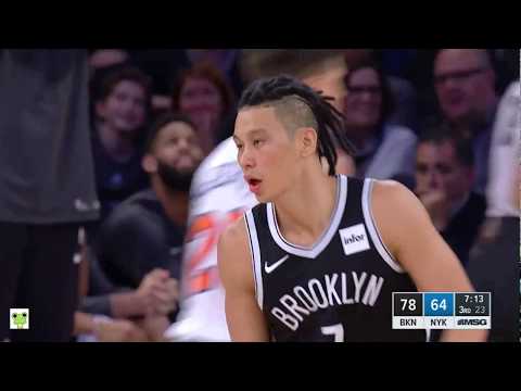 Jeremy Lin's Offense & Defense Highlights 2017-10-04 Nets vs Knicks