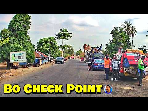 Welcome To BO CHECK POINT- 🇸🇱 Roadtrip 2025 - Explore With Triple-A