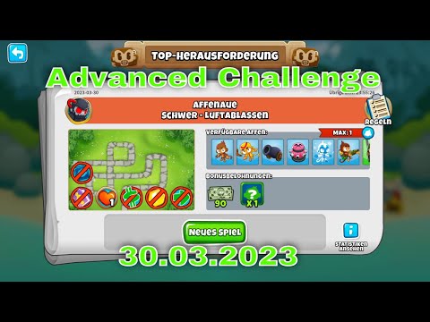 Top-Herausforderung 30.03.2023 | bloonstd6 - Advanced Challenge - Clone Me