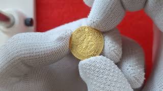 Dukát Marie Terezie 1754 Kremnica, #shorts #zlatámince #coin #gold #numismatics #dukát
