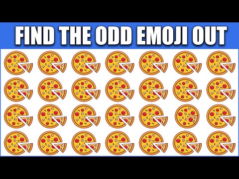 HOW GOOD ARE YOUR EYES #116 l Find The Odd Emoji Out l Emoji Puzzle Quiz