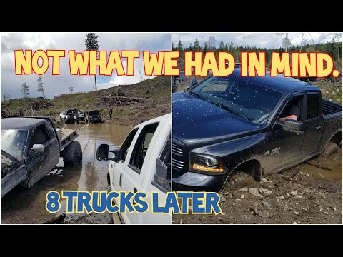 Bad Idea! | Epic 4x4 Off Road Recovery mission gone seriously wrong