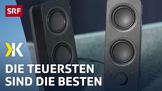 PC-Lautsprecher im Test: Guter Klang im Homeoffice | 2022 | Kassensturz | SRF