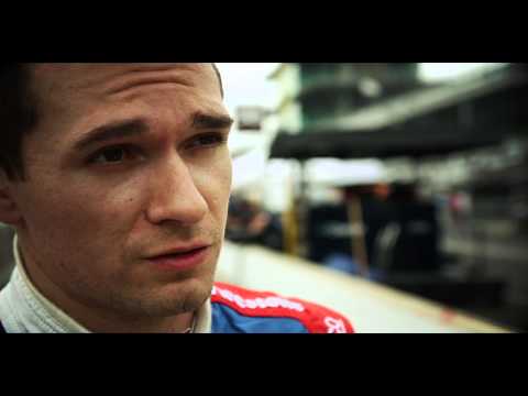 Mikhail Aleshin runs with the pack for the first time at IMS