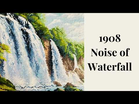 Let's cross stitch together! RIOLIS kit 1908 Noise of Waterfall