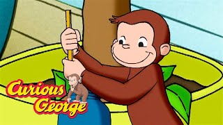 Let's Feed the Plants! 🐵 Curious George 🐵 Kids Cartoon 🐵 Kids Movies