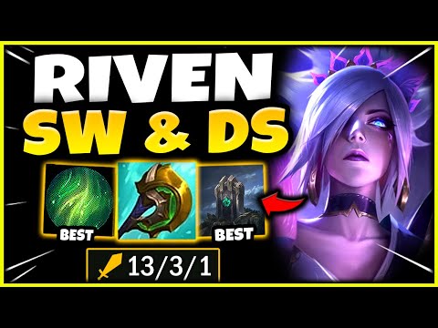 COUNTER ANY RIVEN HARD MATCHUP USING SD + DS 😈 (STRONG) RIVEN TOP GAMEPLAY! (Season 11 Riven Guide)