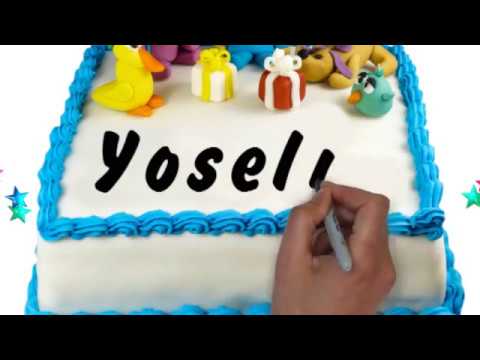 Happy Birthday Yoselin | Whatsapp Status Yoselin