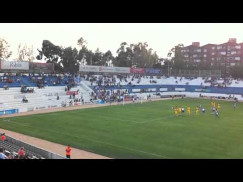 C.E Sabadell vs A.D Alcorcón. Gol de Aaron Bueno de penalty.