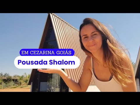 Essa Pousada em Cezarina Goiás é linda ESPAÇO PARA CAMPING E DAY USE SHALOM 