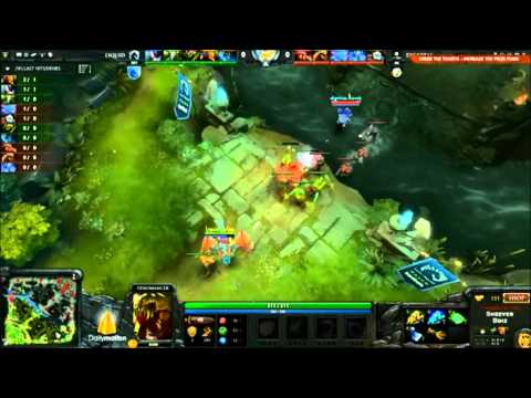 Liquid vs Dignitas, game 1 Group B D2CL