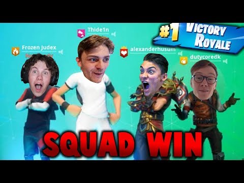 Squads m. Hussi, Judex og JONES! (GRINEREN VI FIK ET WIN)