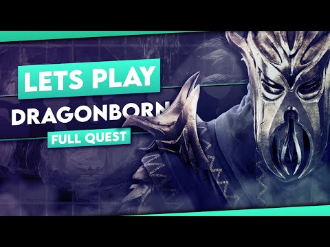 Skyrim Dragonborn Quest Walkthrough // FULL Gameplay with No Commentary