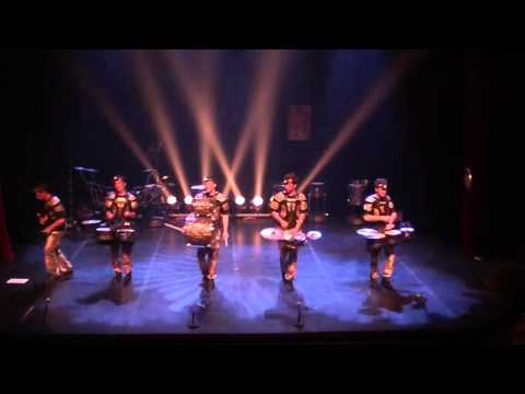 Les Percussions Galactiques - extraits live (20 mn)