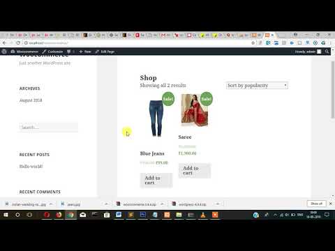 woocommerce configuration