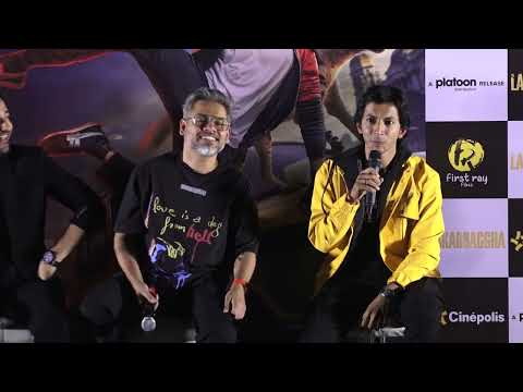 Anshuman Jha, Ridhi Dogra, Paresh Pahuja And Victor Mukharjee At The Trailer Launch Of Lakadbaggha