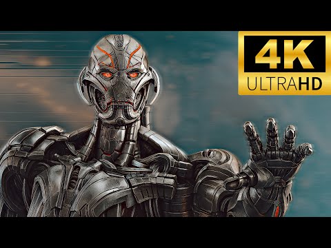 Thanos Loses To Ultron In A Fight Scene 4K ULTRA HD - Marvel Cinematic (2025)
