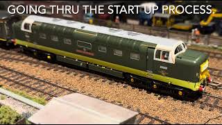Accurascale sound fitted Deltic D9000 ‘Royal Scots Grey’.