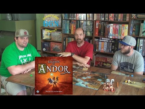 BGN plays the game Legends of Andor