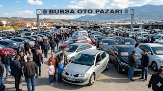 BURSA ÇALI OTO PAZARI İKİNCİ EL OTOMOBİL BİNEK TİCARİ ARAÇ FİYATLARI 1