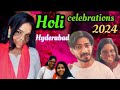 Holi celebrations 🥰 Naa life lo first time 😍#truelovegoals #love #vlog #viralvideo