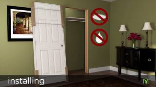 Masonite Flat Jamb Prehung Interior Door