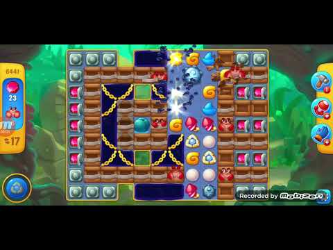 fishdom gameplay / level 6441 / It is like the ads? / thank you 피쉬돔 / 모바일 게임 / 중독성 있는 게임