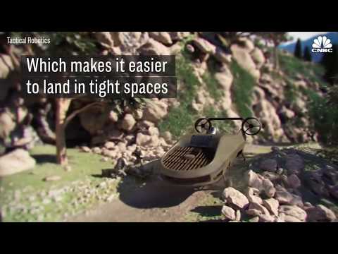 Tactical Robotics Cormorant drone flies where helicopters cant