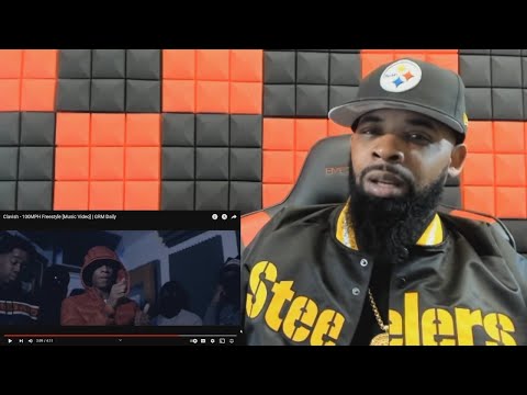 ONE OF THE BEST FREESTYLES EVER!!! -Clavish - 100MPH Freestyle [Music Video] | GRM Daily- REACTION