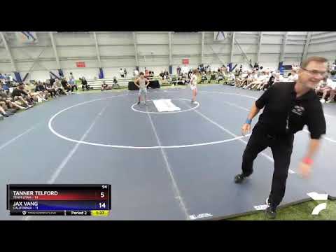 94 Lbs Semis & 3rd Wb (16 Team) - Tanner Telford, Team Utah Vs Jax Vang, California Af84