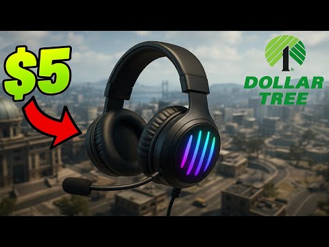 PLAYING WARZONE WITH A $5 DOLLAR TREE GAMING HEADSET!!! 🎧💵