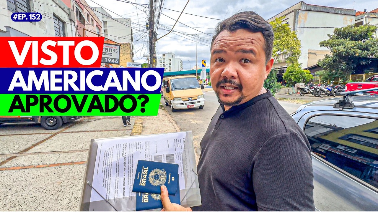 NOSSA EXPERIÊNCIA VISTO AMERICANO [2025] dicas #ep154
