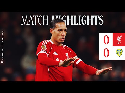 Highlights: Liverpool 0-0 Leeds Utd | 2026 Opens With A Draw | Premier League