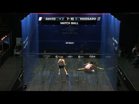Squash: Quick Hit! EP172: David v Massaro - British Open 2015