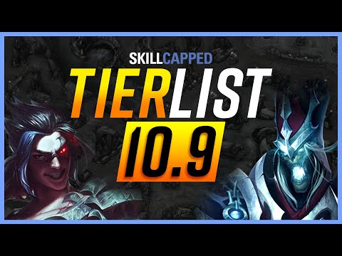 NEW Patch 10.9 TIER LIST - League of Legends Guide