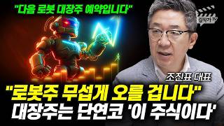 로봇 대장주 단연코 '이 주식이다', 로보티즈 말고 '이 주식 사세요 (조진표 대표)
