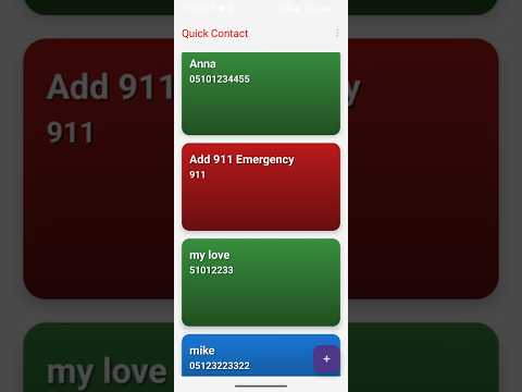 Speed Easy Dial For Elderly