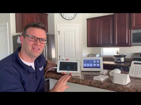 ADT Command Secondary Color Touchscreen Keypad Overview
