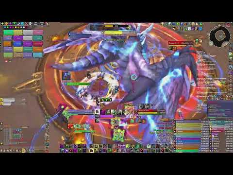 Stones vs Mythic Raszageth the Storm-Eater Demo Warlock PoV - Vault of the Incarnates