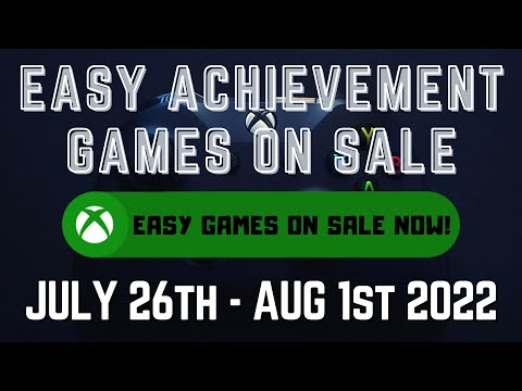 Easy Achievement Games On Sale This Week #Xbox