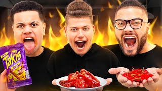 Eating ONLY Spicy Food For 24 Hours!! *DANGEROUS*