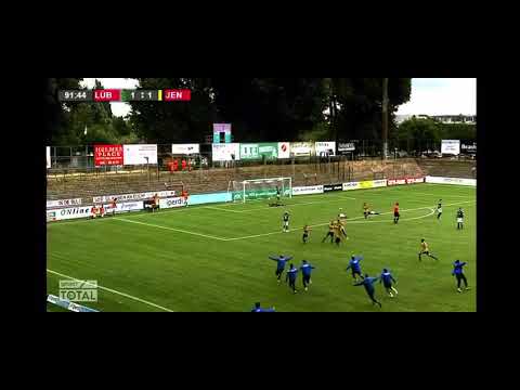 Aufstiegstor Relegationsspiel Bundesliga Lübeck-Jena U19 2018