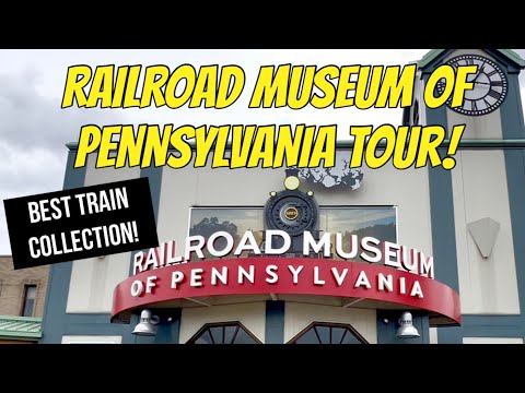 🚂Railroad Museum of Pennsylvania Visit & Tour! Strasburg, Lancaster County PA! 2026